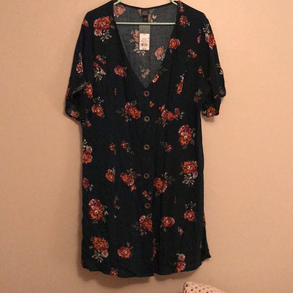 Button Up Shirt Dress